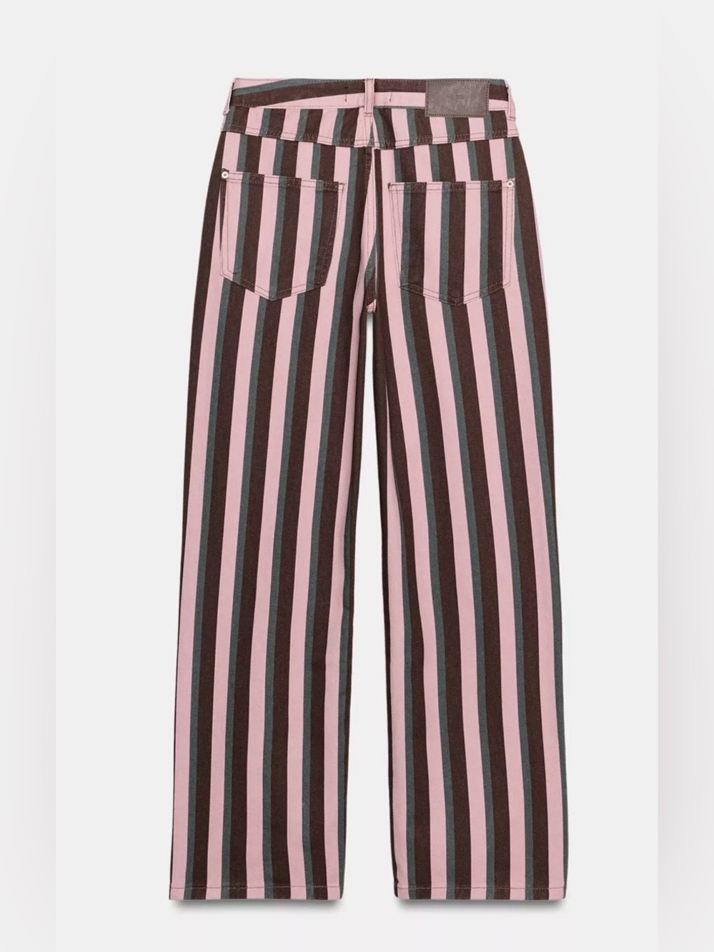 NWT Zara 1975 MID-RISE STRIPED
STRAIGHT LEG JEANS - Size 2 - Picture 2 of 6